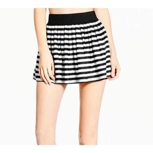 Kate Spade Nahant Shore Pleated Striped Skirt